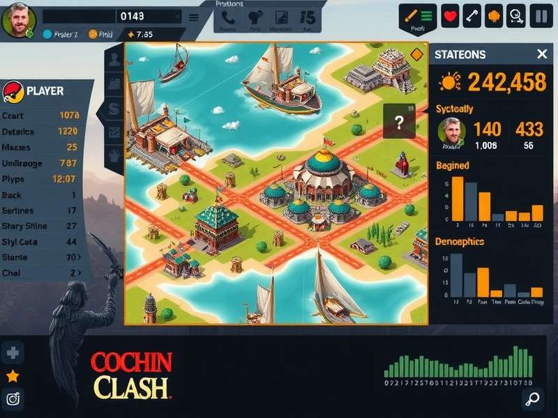 Cochin Clash empire building interface